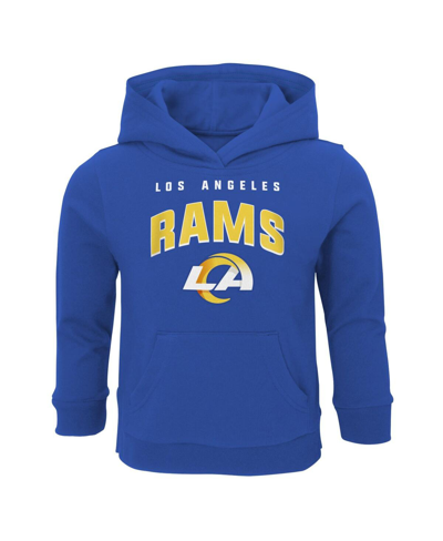Outerstuff Babies' Toddler Boys And Girls Royal Los Angeles Rams Stadium Classic Pullover Hoodie