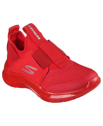 Skechers Little Kids Skech Fast Ice Casual Sneakers From Finish Line In Red