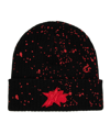 Mitchell & Ness Men's  Black Philadelphia 76ers Nep Speckle Cuffed Knit Hat In Black