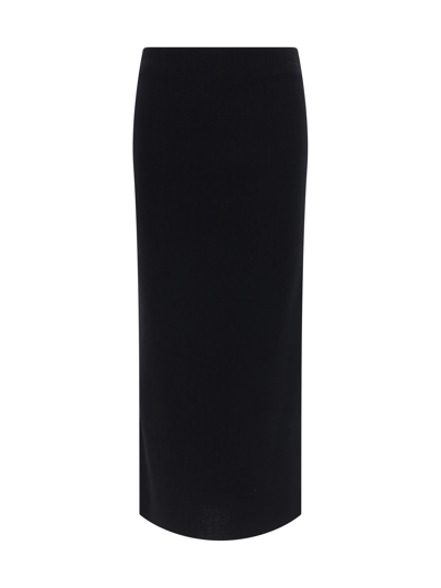 Fabiana Filippi Midi Skirt In Black