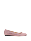 Loewe Toy Ballerina In Suede Kidskin And Allover Rhinestones In Bonbon