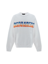 Dsquared2 Logo-print Sweatshirt In 100