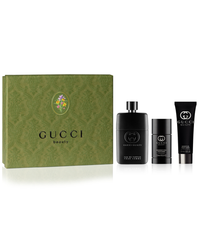 Gucci Men's 3-pc. Guilty Eau De Parfum Gift Set In No Color