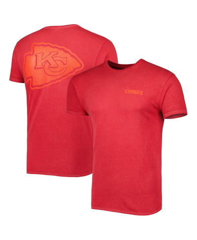 47 Brand Men's ' Red Kansas City Chiefs Fast Track Tonal Highlight T-shirt