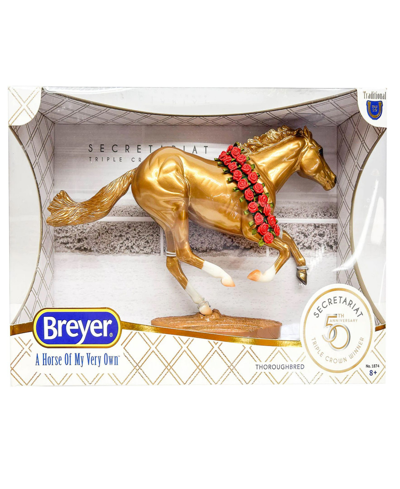 Breyer Kids' Horses The Traditional Series Gold-tone Secretariat Model In Multi