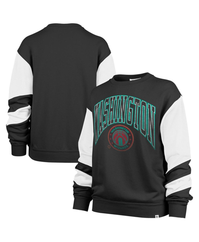 47 Brand Women's ' Black Washington Wizards 2023/24 City Edition Nova Crew Sweatshirt