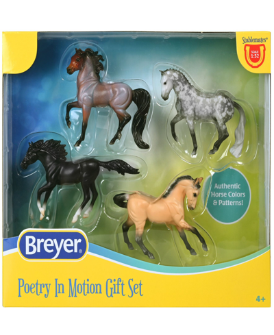 Breyer Horses Poetry In Motion 4 Horse Set In Multi