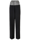 Fendi Pantalone In Black