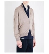 BRUNELLO CUCINELLI Zipper-up wool and cashmere-blend cardigan