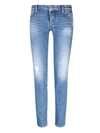 Dsquared2 Dsquared Stretch Denim Jennifer Jeans In Blue