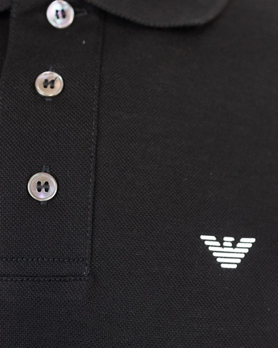 Ea7 Emporio Armani Polo Shirt In Black
