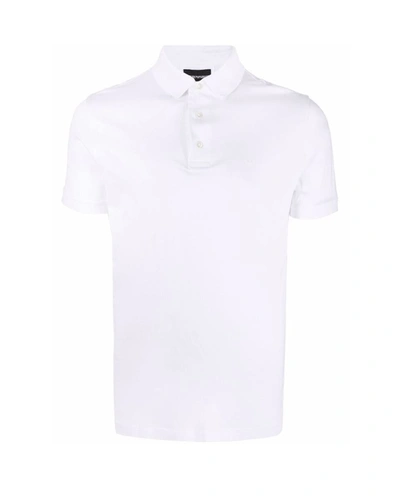 Ea7 Emporio Armani Polo Shirt In White