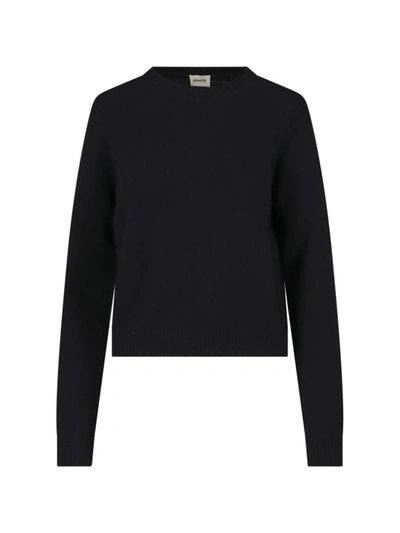 Khaite Sweaters In Black