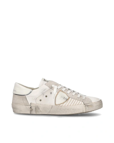 Philippe Model Sneakers 2 In Ivory