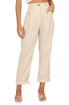 Petal And Pup Talaren Cuffed Corduroy Pants In Cream
