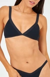 L*SPACE LSPACE L SPACE FARRAH RIBBED BIKINI TOP