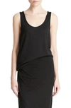 VINCE VINCE RELAXED SCOOP NECK TANK