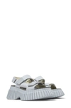 Camper Bcn Sandal In Light Pastel Grey