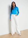 L Agence L'agence 'alicent' Jeans In Blanc