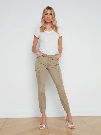 L Agence Patton Cargo Skinny Pant In Rye