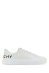 GIVENCHY GIVENCHY MAN WHITE LEATHER CITY SPORT SNEAKERS