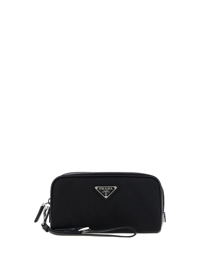 Prada Men Beauty Case In Black