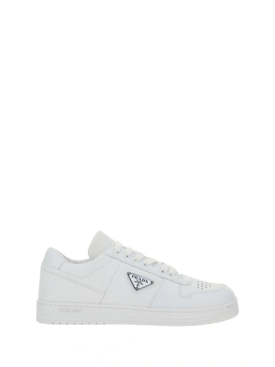 Prada Men Sneakers In White