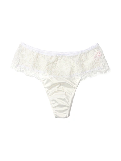 Hanky Panky Happily Ever After Thong In White
