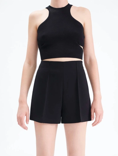 Barbara Bui Crepe Short In Black