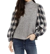 Drew Shelley Top In Heather Grey In Grey