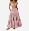 HESTER BLY TROIA MAXI SKIRT IN PINK