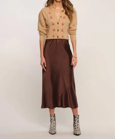 Heartloom Sheridan Skirt In Coco In Brown