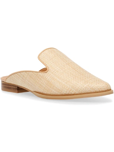 Dolce Vita Icarus Womens Slide Slip On Mules In Rose Perforated Suede