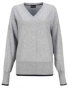 Golfino Women's Silver Touch Pullover In Grey In Grey