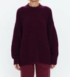 Pistola Carlen Mock Neck Sweater In Purple
