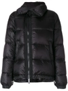 SACAI asymmetric nylon padded jacket,0341112257899