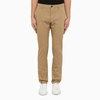 DEPARTMENT 5 BEIGE COTTON CHINO TROUSERS