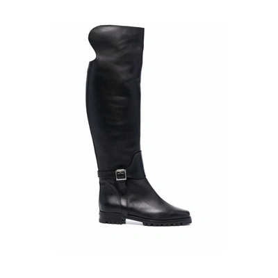Manolo Blahnik Tarama Boots In Black