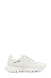 NAKED WOLFE MESH & LEATHER STEP-IN SNEAKER