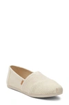 TOMS CLASSIC ALPARGATA SLIP-ON