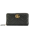 GUCCI GG MARMONT ZIP WALLET,474814DRW1T12243213