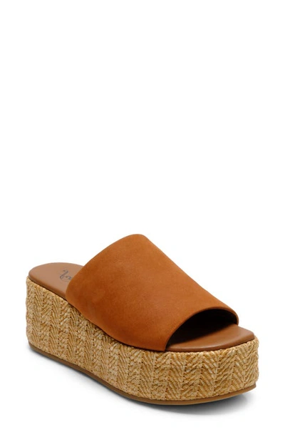 Free People Harbor Platform In Tan