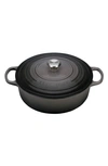 LE CREUSET LE CREUSET SIGNATURE 6 3/4-QUART ROUND WIDE FRENCH/DUTCH OVEN