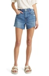 FRAME LE SUPER HIGH WAIST SHORTS