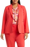 TAHARI STRIPE LINING BLAZER