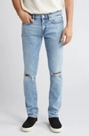 Frame Men's L'homme Skinny-fit Denim Jeans In Baytown Rips
