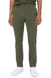 Theory Zaine Stretch Pants In Dark Olive