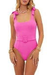 Beach Riot Sydney One Piece Swimsuit In Petal