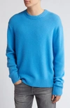 Frame Cashmere Sweater In Blue