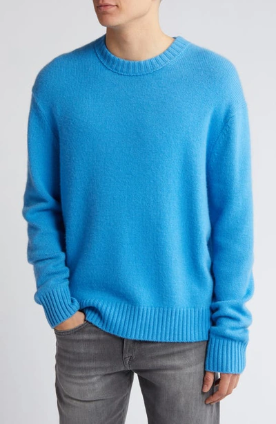 Frame Cashmere Sweater In Pop Blue